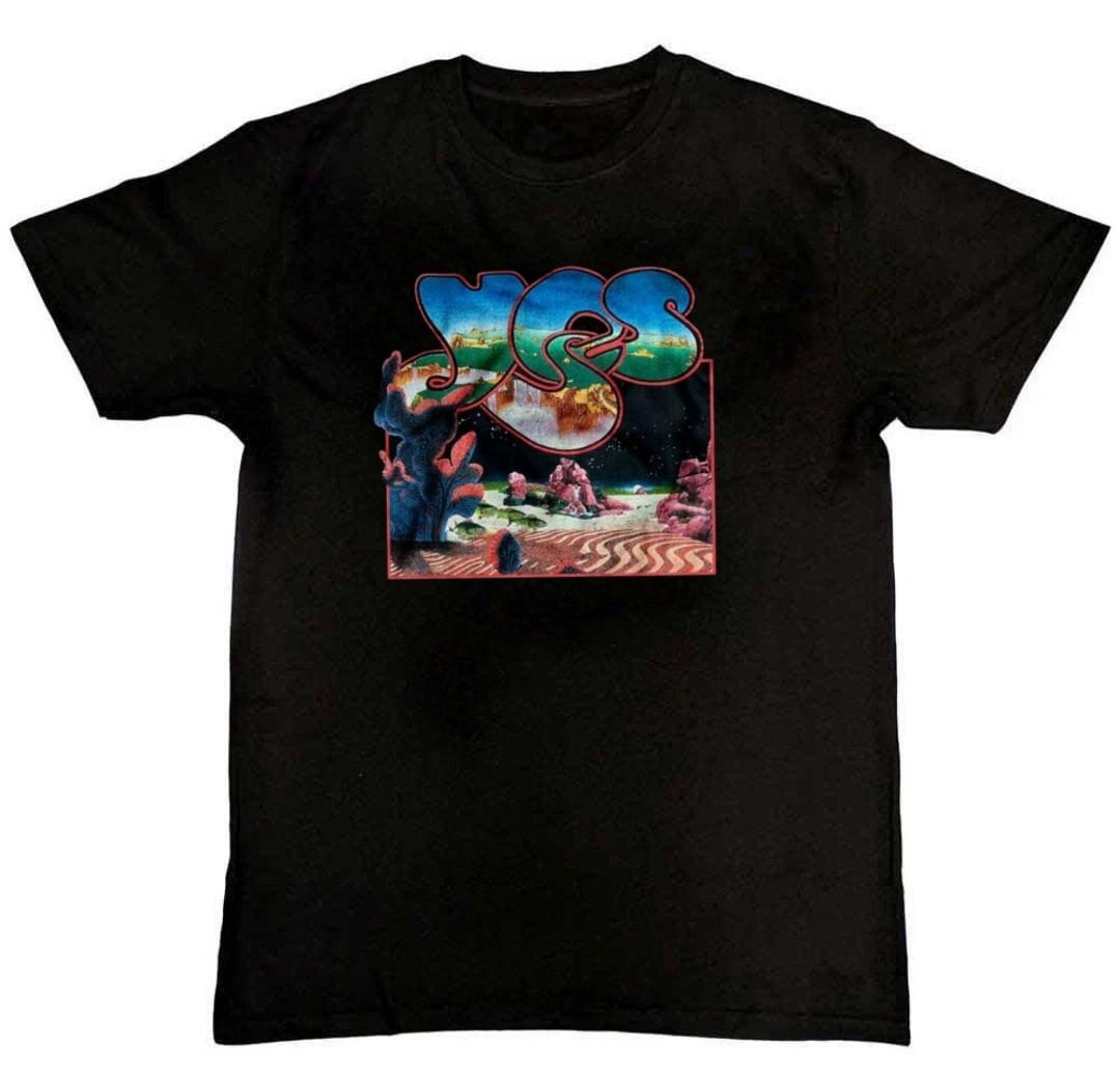 Yes Band Album Music Graphic Print Mens T-Shirt S-4XL L