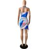 Y1650 Sexy Backless Sleeveless Suspender Dress for Women