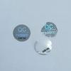 1100pcs 0.39 inch QC Passed Tamper Proof Stickers Silver High Security Tamper Evident Warranty Void Hologram Labels w/Unique Sequential Serial