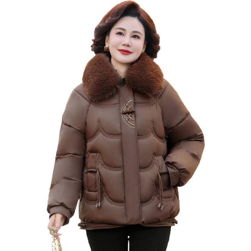 New mother's cotton-padded clothes, medium-thickened winter cotton-padded jackets, and coats.