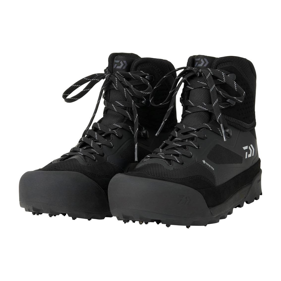 Скальные ботинки с вольфрамовыми шипами Черные [Daiwa] Gore-Tex DS-3150G-TG 26.5 чёрный