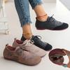 Lace-Up Boken Shoes for Women 2025 New Spring/Fall Flats Retro Soft Leather Loafers with Slip-On Design