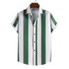 New summer casual hot sale D printing short-sleeved shirt Hawaiian shirt men's vacation seaside source