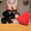 Classic Card Suit Plush Pillow With Soft Short Plush Cover For Home Decor And Lounge Comfort
