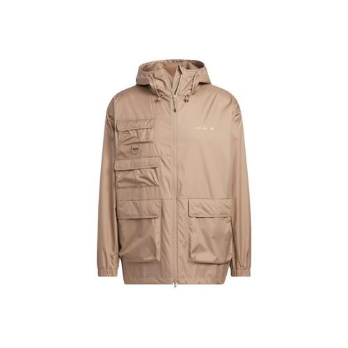 adidas Originals men s outdoor casual workwear long-sleeve jacket, brown M коричневый
