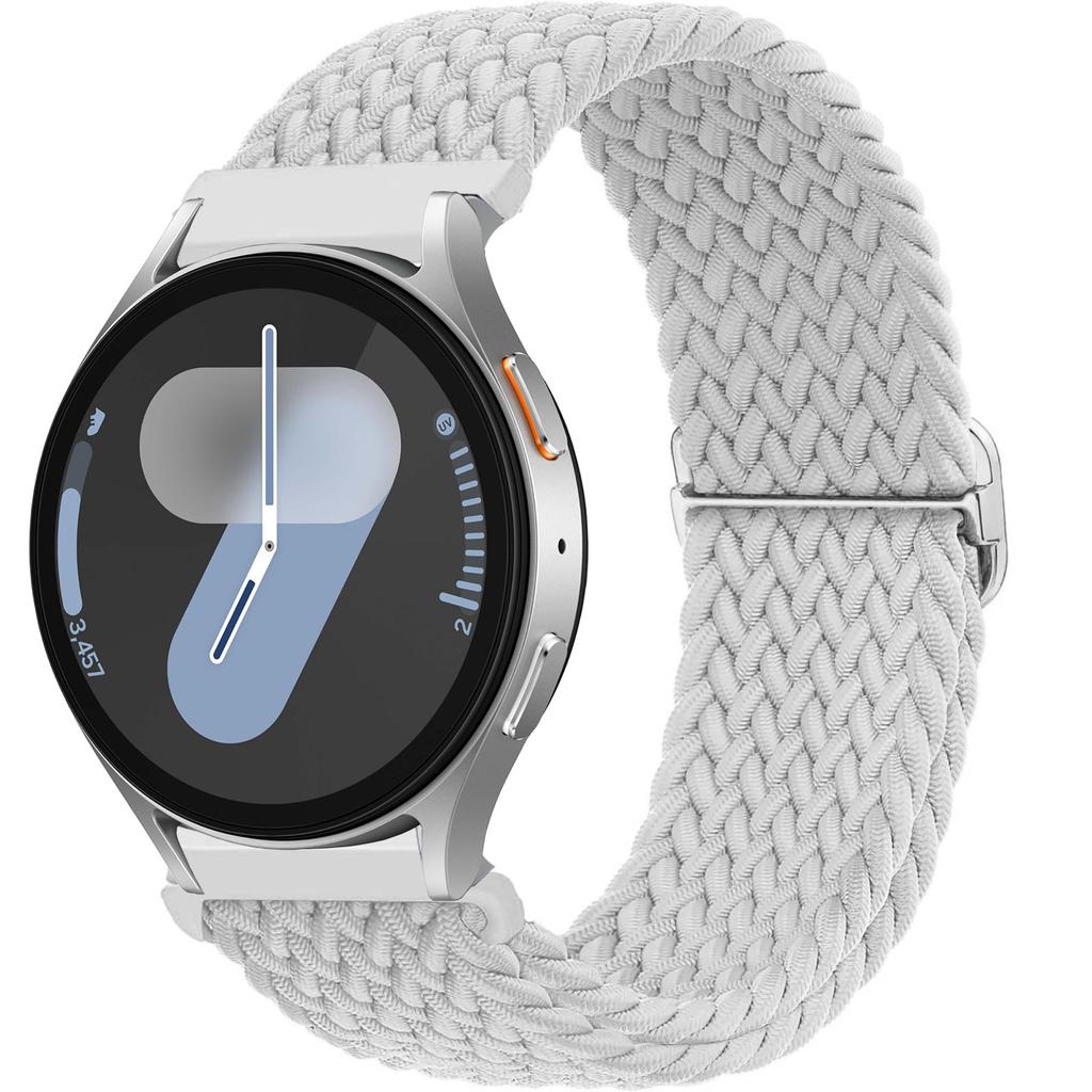 20mm Band For Samsung Galaxy Watch 7 4 6 Classic/5 Pro/3/active 2 Elastic Braided Solo Bracelet Huawei Watch GT 2e 3 Pro 4 Strap