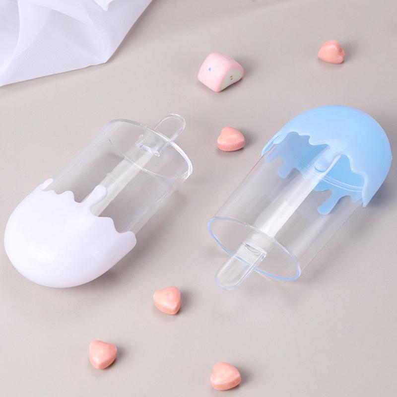 12 Stück Kreative Niedliche Plastik Eiscreme Süßigkeitenboxen Für Hochzeit Babyparty Kindergeburtstagsparty Süßigkeitenbehälter Süßigkeitenetui