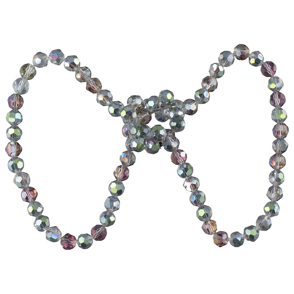 

Хрустальные бусины-проставки AB 10 мм, бусины-ловцы солнца, 70 шт., подвесные бусины, браслет