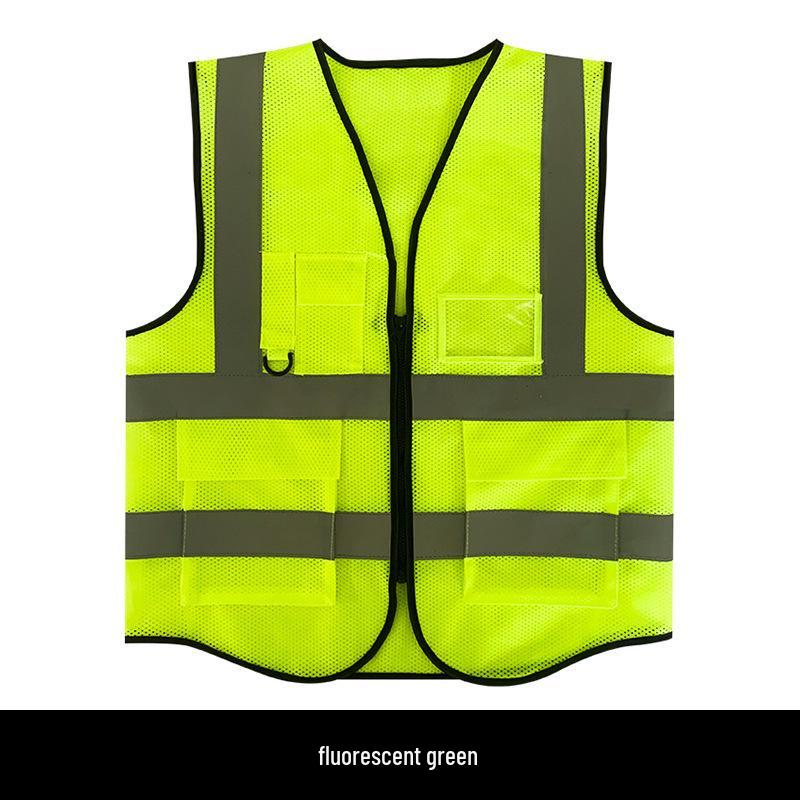 Rui Chuang Multi-Pocket Reflective Safety Vest for Construction and Transportation