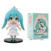 Latest Popular Hatsune Miku Q Version  Lovely Timeless Figurine Collection Model Decor Toy Kids Festival Gift For Kids