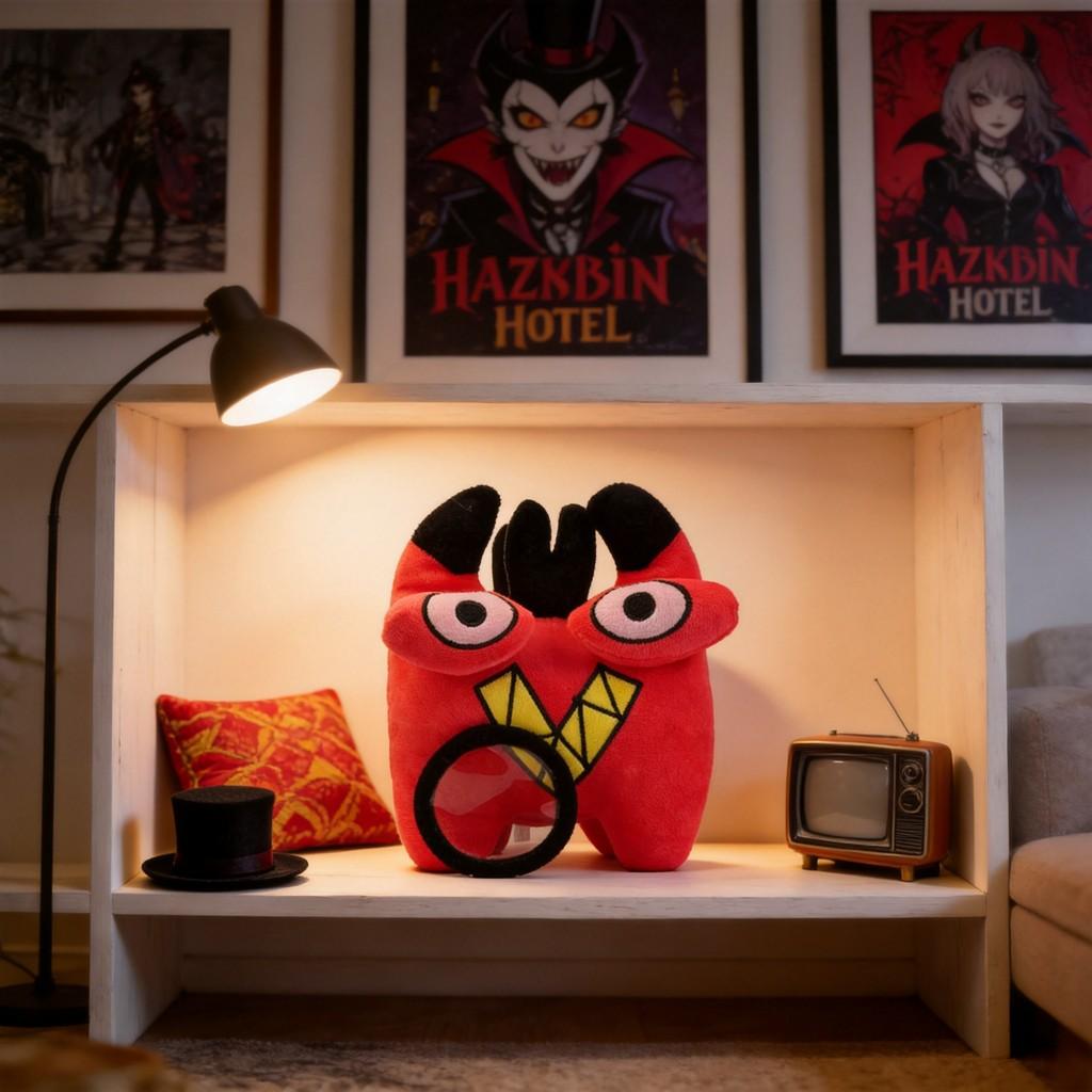 Hazbin Hotel Plush Toy Collection With Short Pile Plush For Collectors And Kids