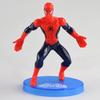 7Pcs/Set Super Heroes Spiderman Dolls Action Figure Statue Table Cake Decor