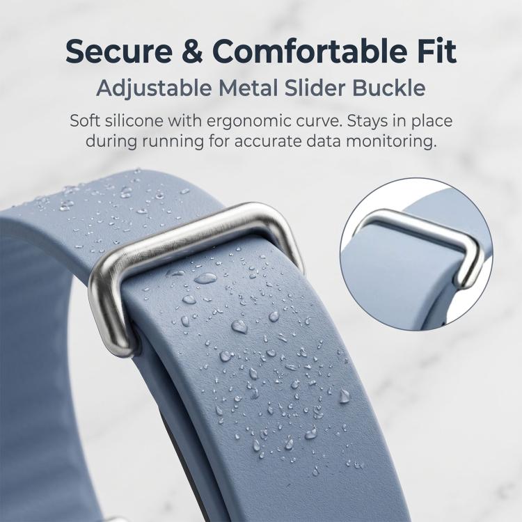 Correa de Silicona para Reloj, Correa de Muñeca de Repuesto Suave y Ajustable para Smartwatch