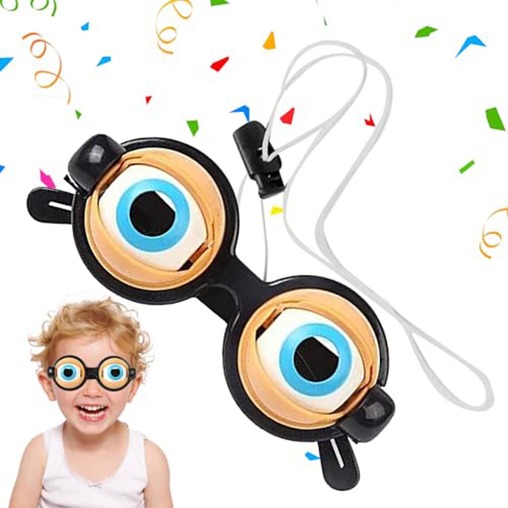 Children's Novelty Glasses Toy - Unique, Creative, Funny Party Prop Glasses - 2 Pieces