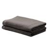 Large Bath 140 X 70 Hotel Highly Charcoal Interlock Towel, Cm, 100% Cotton, Quality, Absorbent, Quick-drying, Soft, Thick, Gray, [19 Inch], Stitching.