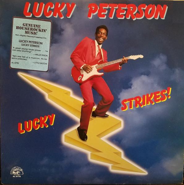 

Виниловая пластинка LUCKY PETERSON Lucky Strikes AL4770 Alligator Recor 1989 США Блюз Б/у