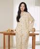 DOSSY Cotton-Like Dorothy Long-Sleeve Couple Pajama Set