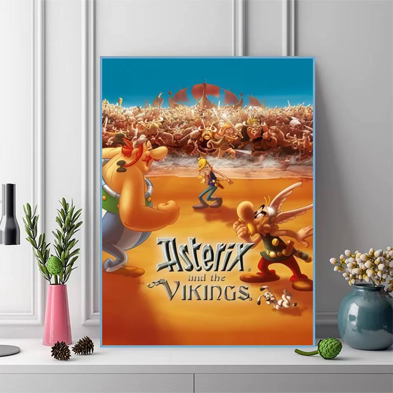 Asterix 100% Round Full Drill 5D DIY Diamond Painting Embroidery Cross Stitch Rhinestone Décor