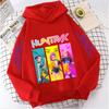 KPop Demon Girls Fashion Casual Sweatshirt Movie New Kids K-Pop Demon Hunters Hooded Tops Toddler Girl Clothes Hunters Hoodie