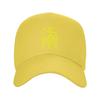 Custom Yellow Neymar Football Baseball Cap Men Women Breathable Soccer Dad Hat Streetwear