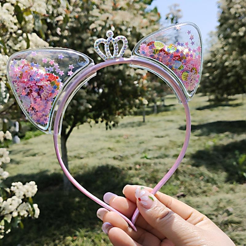 Adorable Animal Headbands for Girls - Cat Ears, Bunny Ears & Princess Crown Hair Hoop, Cute & Versatile for Daily Wear & Parties