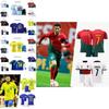 Katar Messi Ronaldo Neymar Müller Kinder Fußballtrikot Atmungsaktives und strapazierfähiges Qualitätspolyester