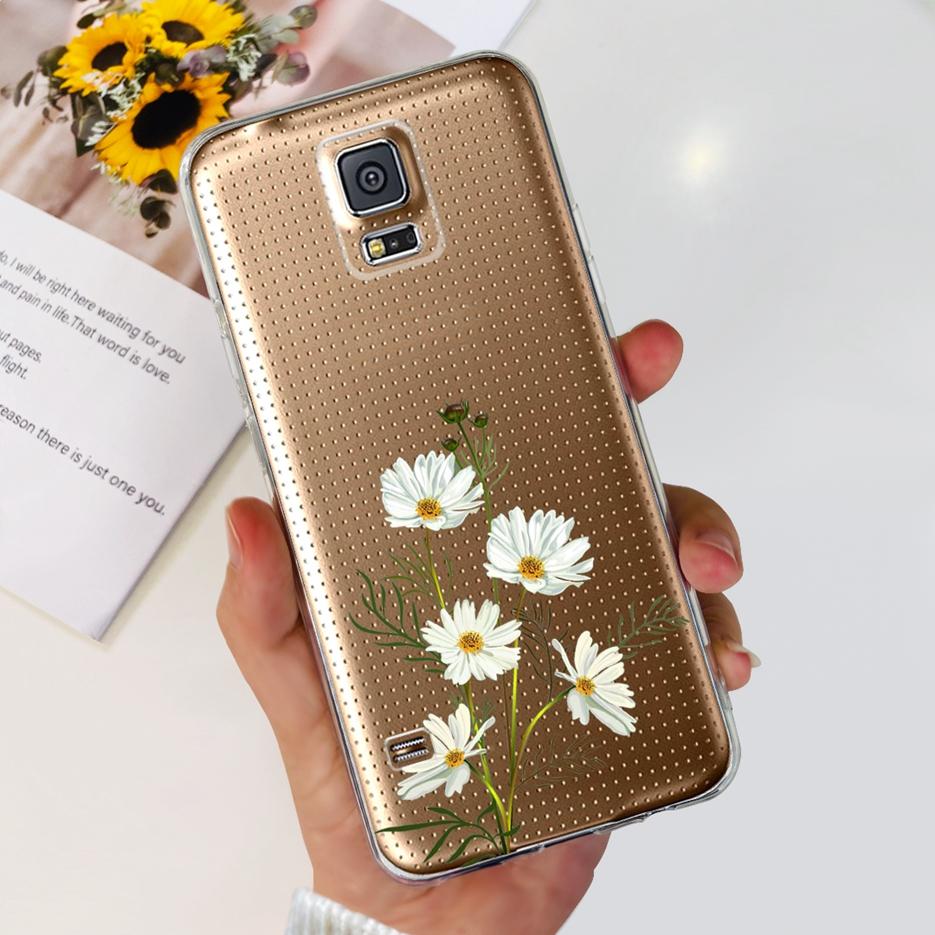For Samsung Galaxy S5 Case SM-G900F G900I G900M Stylish Painted Cover Soft Silicone Phone Case For Samsung S5 S 5 GalaxyS5 Shell