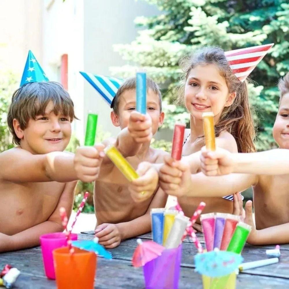 50/100Pcs Food Grade PE Material Disposable Popsicle Bags  Homemade Popsicle