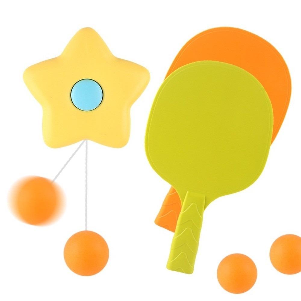 

Cartoon Hanging Table Tennis Trainer Five-pointed Star Pingpong Trainer Exerciser Toy Indoor 1Set