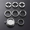 Movement Seat with Adapter Rings Knurled Watch Base Rotary Repair