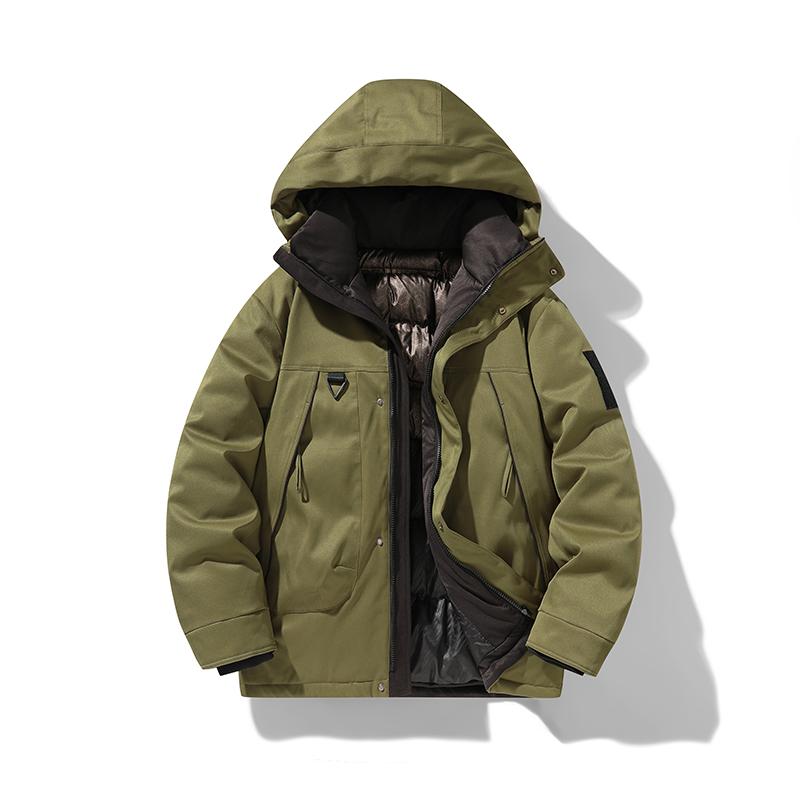 Cotton Coat Hooded Graphene Anti Splash Cotton Coat Workwear Warm Cotton Coat Men's Jacket Men
