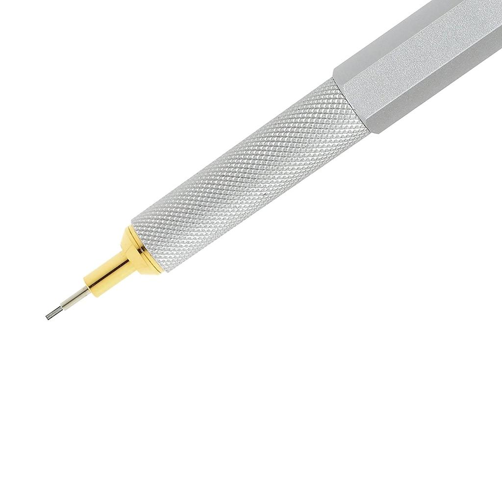 Rotring Mekanisk penna 800 Silver Officiellt importerad 0,7 mm (Produktkod 1904448)