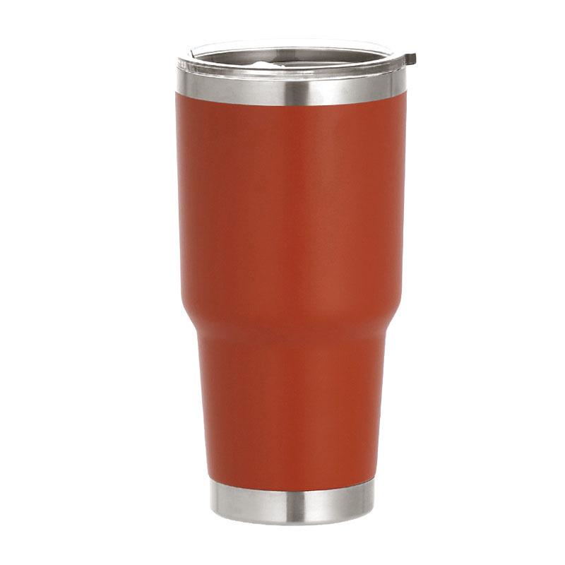 30oz 304 Stainless Steel Vacuum Insulated Car Cup with Powder Coating.
