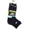 3pk Mens Qtr Prem Basic Socks, Mens Black Socks