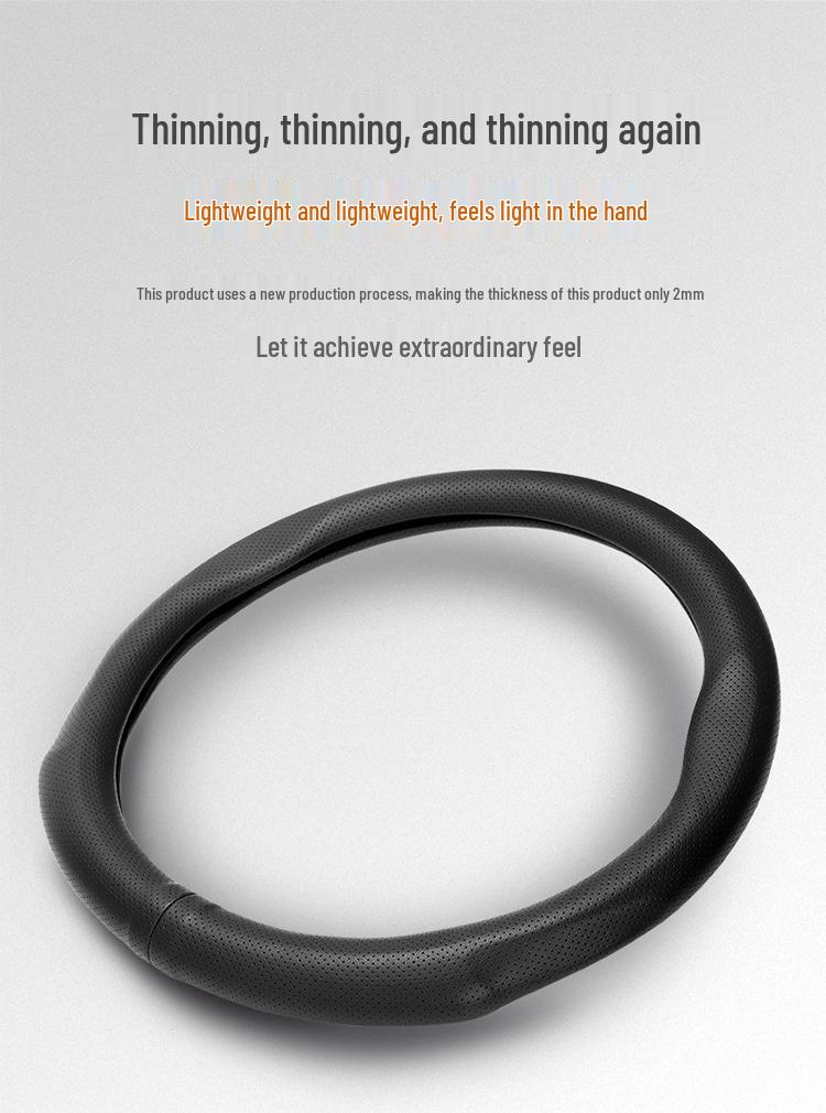 Dongfeng Fengshen E60/E70/E30 Yixuan AX7/H30/S30/A60/A30/A9 Leather Steering Wheel Cover