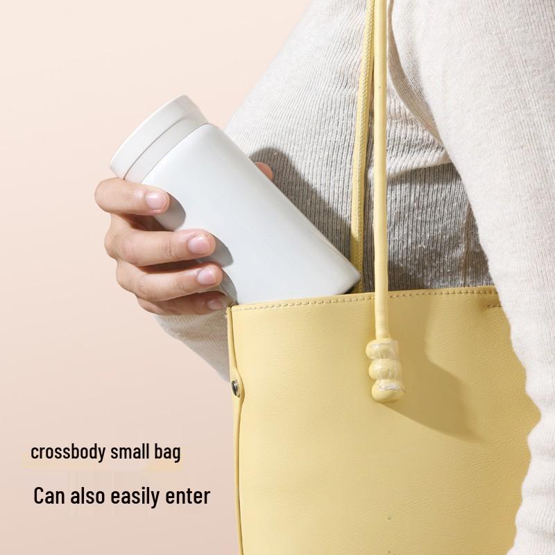 Compact 304 Stainless Steel Vacuum Cup - Portable Insulated Water Cup for Men & Women with Customization Options