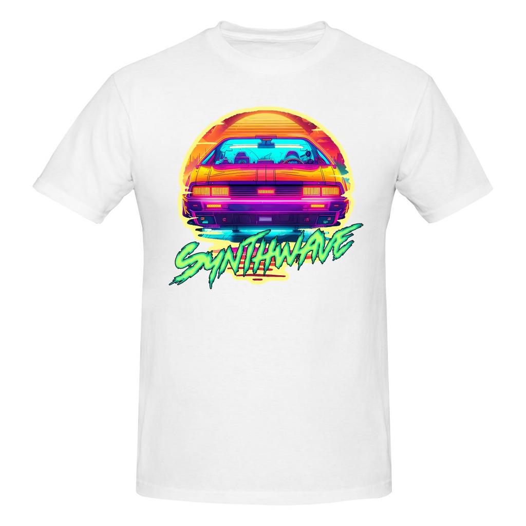 Funny Synthwave Logo Unisexs Printed Tshirt Unisex T Shirtbasketball
