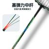 Ultra-Light Carbon Fiber Badminton Racket Single Pack Adult Beginners Intermediate Training Casual Play