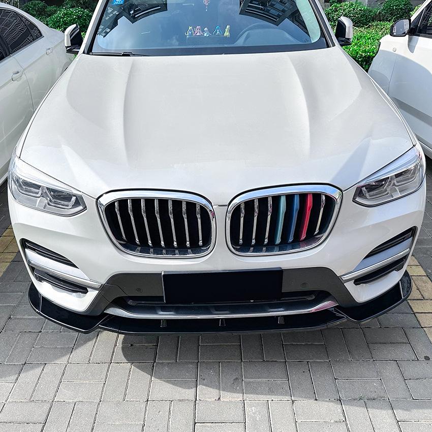 Spoiler Labbro Diffusore Splitter Kit Body Grembiuli Copertura Protezione Trim Paraurti Anteriore Auto Per BMW X3 G01 2018-2021 Styling Auto