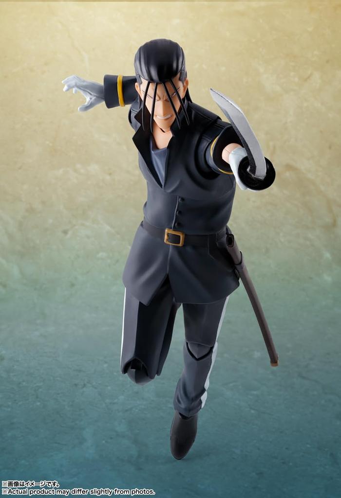 TAMASHII NATIONS S.H.Figuarts Rurouni Kenshin: Meiji Swordsman Romantic Story - Saito Hajime, approximately 165mm, PVC & ABS painted action figure