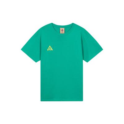 ACG Small Logo Casual Short Sleeve T-Shirt Men Tops Poseidon-Green BQ7343-370