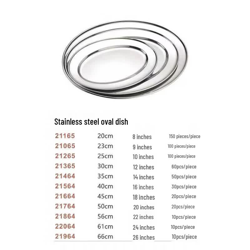 SUNNEX Stainless Steel Oval Steaming & Serving Dish
