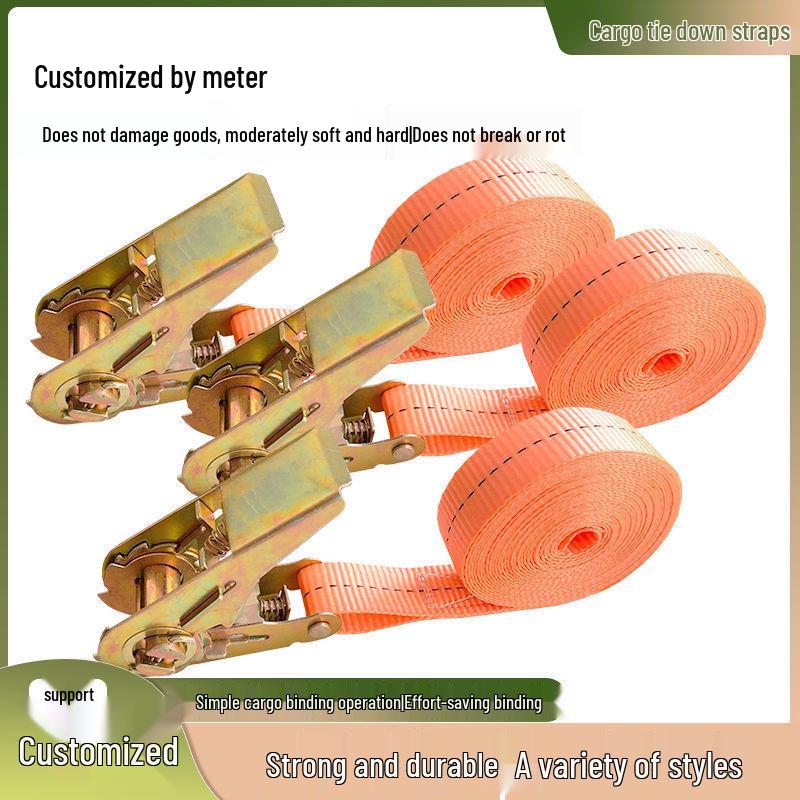 Universal Ratchet Tightener for Cargo and Luggage Straps