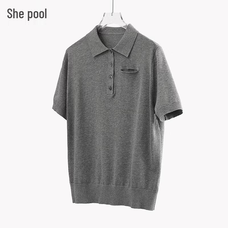 Tachi Women s Solid Polo Knit Shirt S