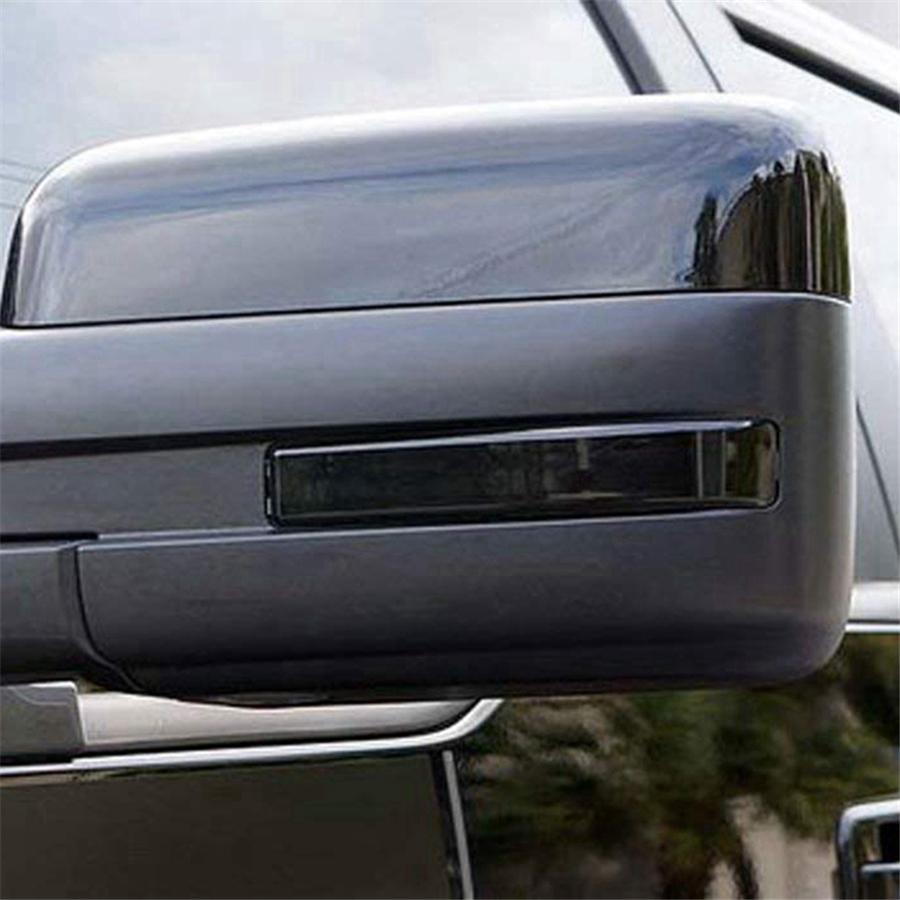 2× LED Side Mirror Light Turn Signal Smoke Lens Reflector For Ford F150 2009-14