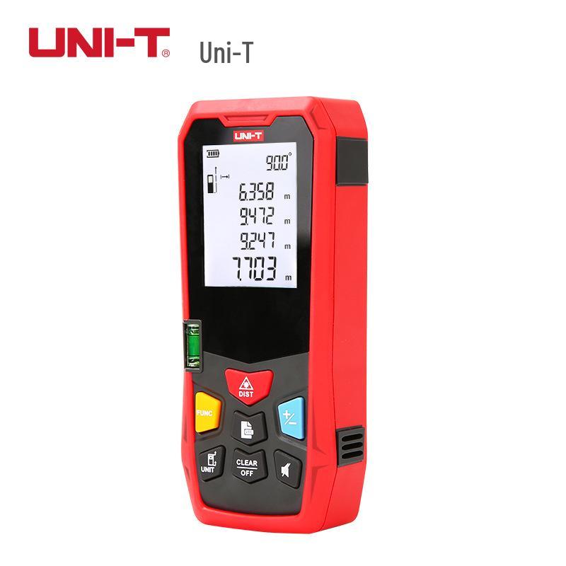 UNI-T High-Precision Rechargeable Infrared Laser Rangefinder: Handheld Room Measurement Device