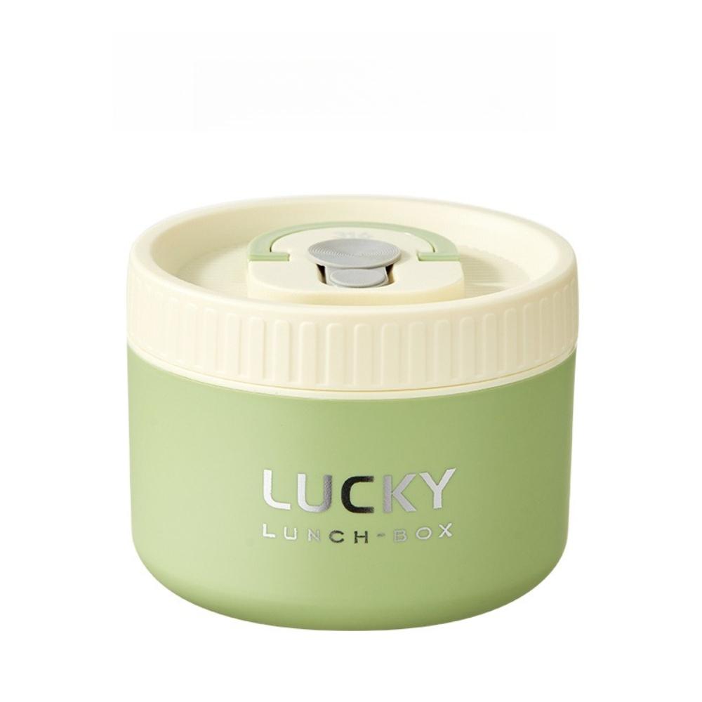 

Портативный Ланч-бокс из Нержавеющей Стали Bento Box Герметичный Термостойкий Штабелируемый Разогреваемый в Микроволновой Печи Контейнер для Еды Фруктового Салата для Пикников