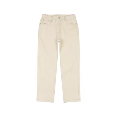 KANGOL Crs Denim Pants 9009 Ecru