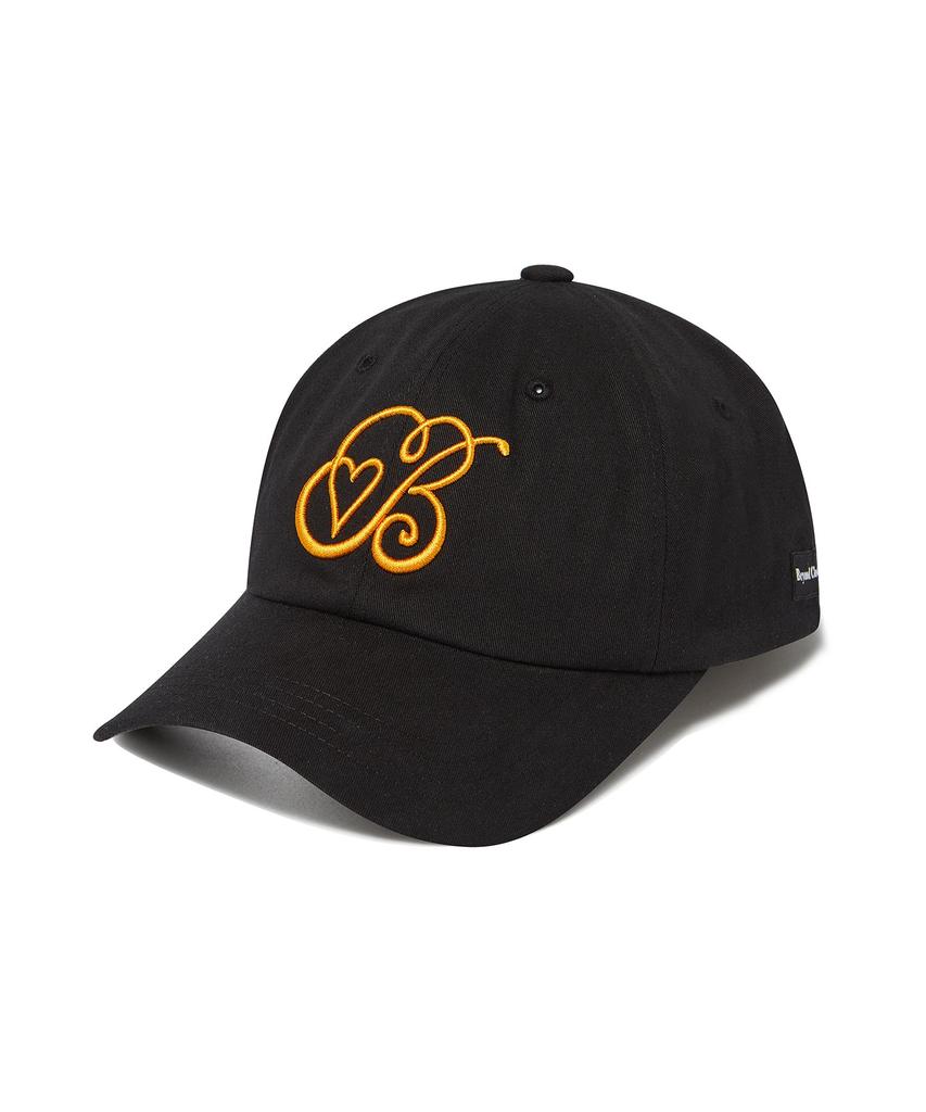 BEYOND CLOSET New Logo Stitch 16-Count Washed Cotton Cap Black