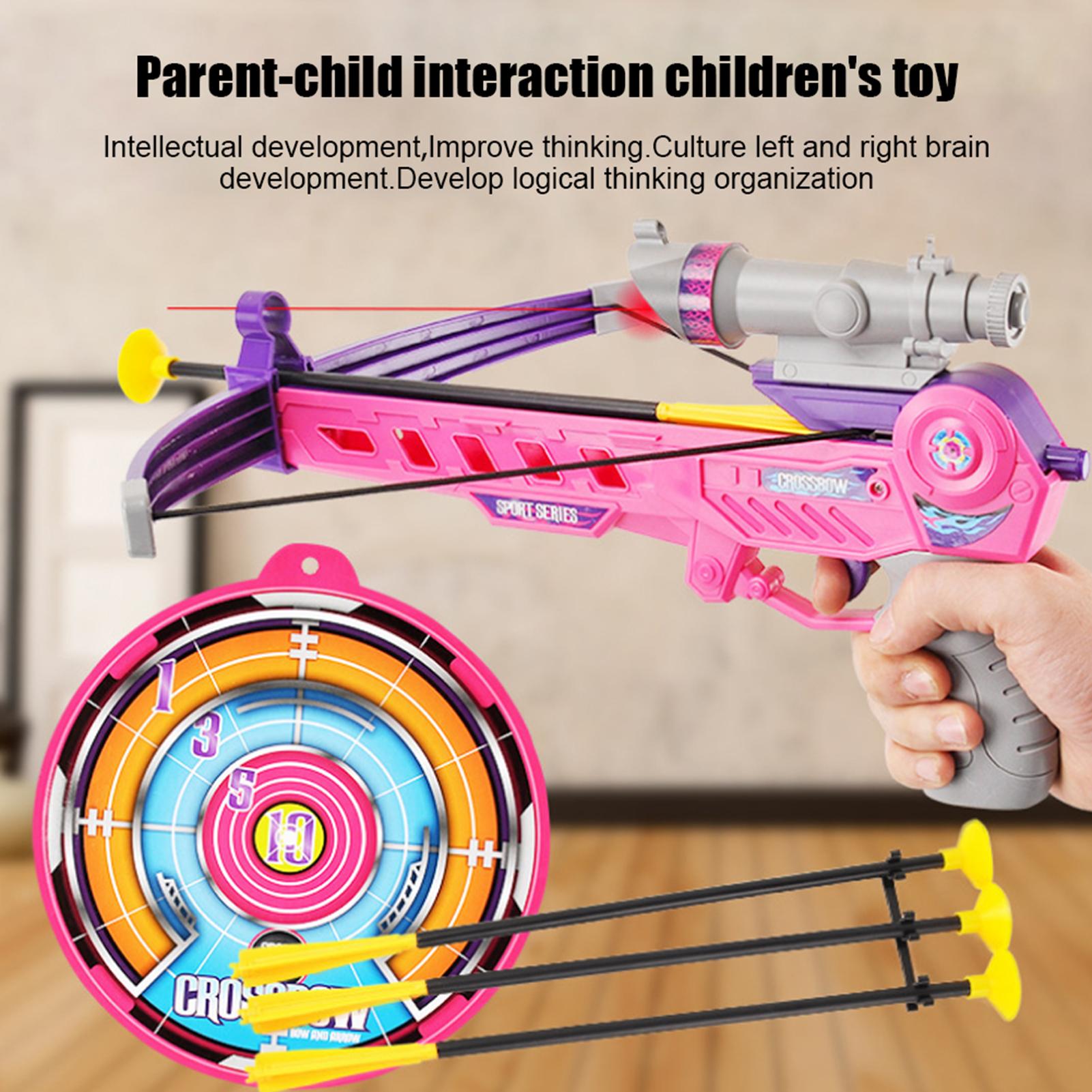 

Crossbow Gun with Suction Cup Safety Parent Child Interaction Children Sports Toys
